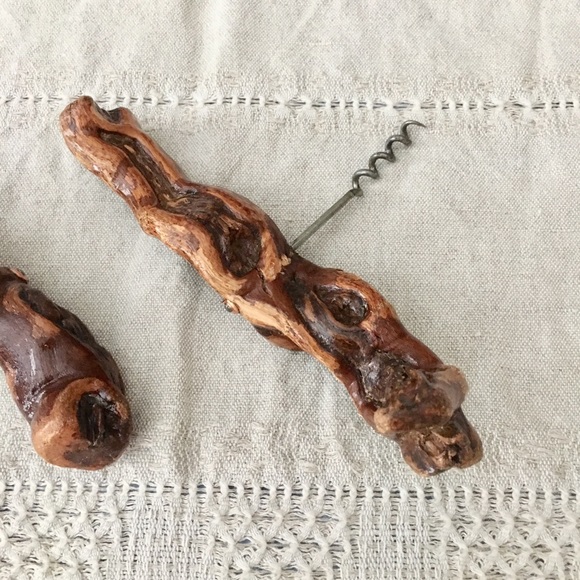 Vintage French Grapevine Wine Bottle Opener - Picture 3 of 4